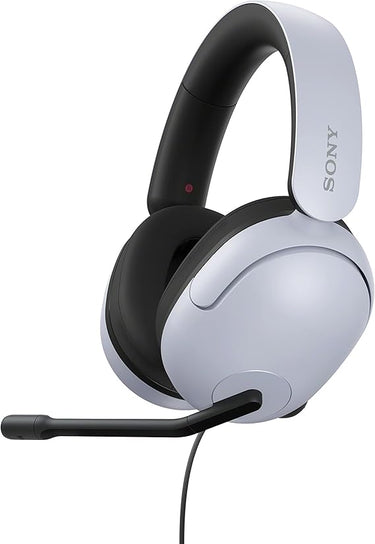Sony INZONE H3 - Auriculares para gaming, sonido espacial 360 para gaming, micrófono boom, para PC/PlayStation5, color blanco